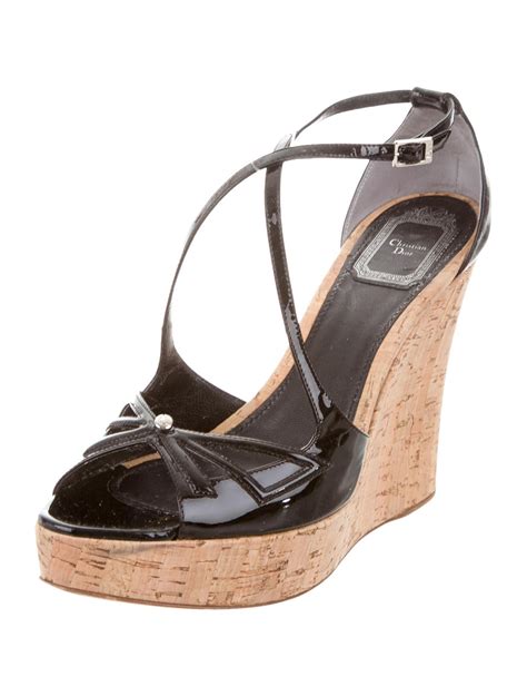 scarpe da donna dior|dior wedge platform sandals.